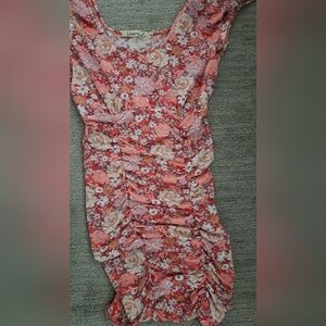 Women's Floral Pink Dress